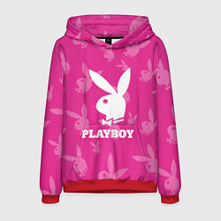 Толстовка-худи мужская PLAYBOY, цвет: 3D-красный