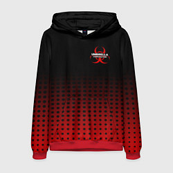 Толстовка-худи мужская Umbrella, цвет: 3D-красный