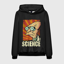 Толстовка-худи мужская Futurama Science, цвет: 3D-черный