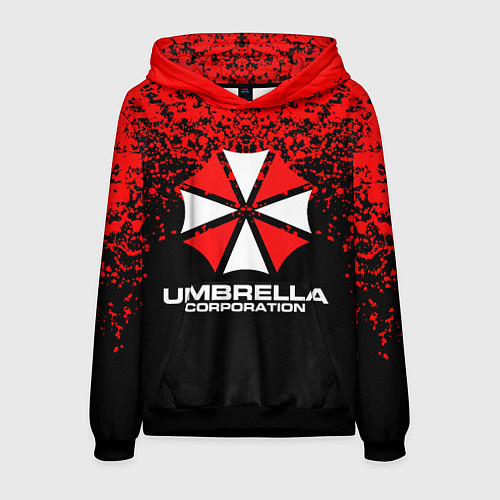 Мужская толстовка Umbrella Corporation / 3D-Черный – фото 1