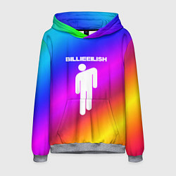 Толстовка-худи мужская BILLIE ELLISH 2020, цвет: 3D-меланж