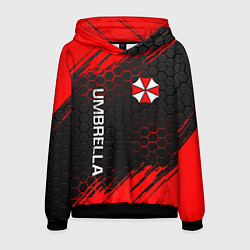 Толстовка-худи мужская UMBRELLA CORP, цвет: 3D-черный