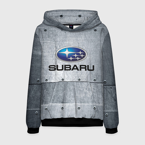 Мужская толстовка SUBARU / 3D-Черный – фото 1