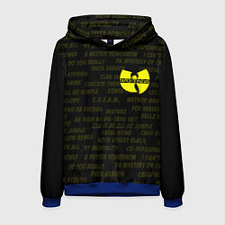 Толстовка-худи мужская WU-TANG CLAN, цвет: 3D-синий