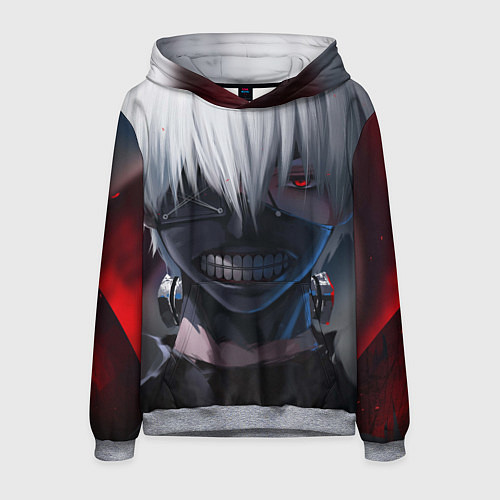 Мужская толстовка TOKYO GHOUL / 3D-Меланж – фото 1