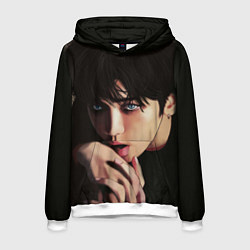 Толстовка-худи мужская BTS, цвет: 3D-белый