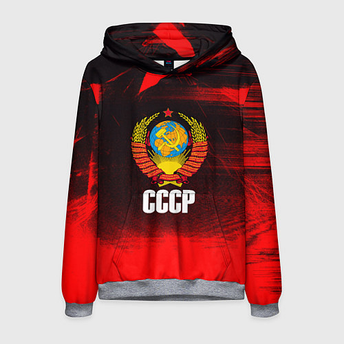 Мужская толстовка СССР / 3D-Меланж – фото 1