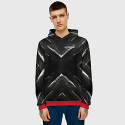 Толстовка-худи мужская Crysis, цвет: 3D-красный — фото 2