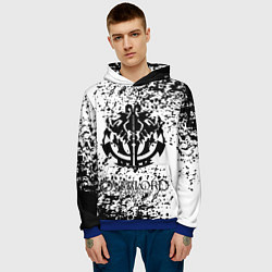 Толстовка-худи мужская Overlord, цвет: 3D-синий — фото 2