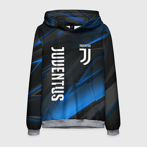 Мужская толстовка JUVENTUS / 3D-Меланж – фото 1