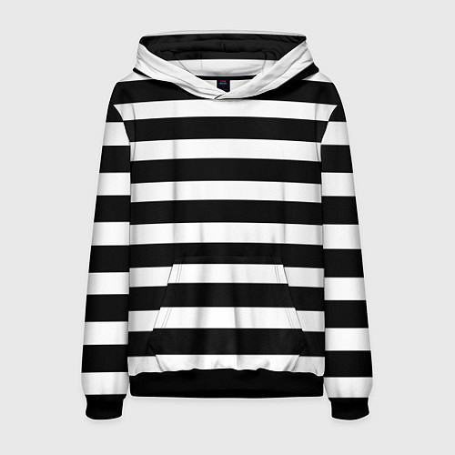 Мужская толстовка Моряк / 3D-Черный – фото 1