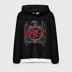 Толстовка-худи мужская Slayer, цвет: 3D-белый