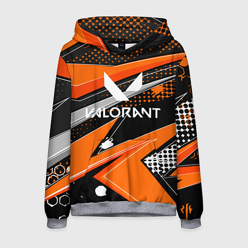 Мужская толстовка Valorant / 3D-Меланж – фото 1