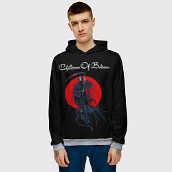 Толстовка-худи мужская Children of Bodom 19, цвет: 3D-меланж — фото 2