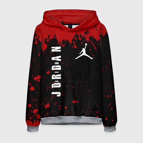 Мужская толстовка MICHAEL JORDAN AIR / 3D-Меланж – фото 1