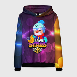 Толстовка-худи мужская BRAWL STARS GALE, цвет: 3D-черный