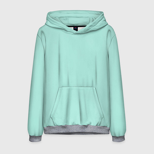 Мужская толстовка Мятная Маска / 3D-Меланж – фото 1