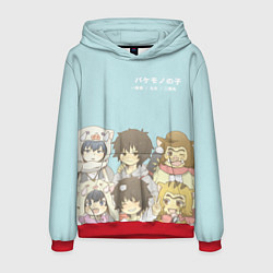 Толстовка-худи мужская Ученик чудовища, цвет: 3D-красный