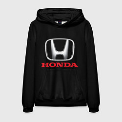 Толстовка-худи мужская HONDA, цвет: 3D-черный