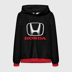 Толстовка-худи мужская HONDA, цвет: 3D-красный