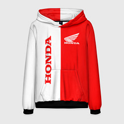 Толстовка-худи мужская HONDA, цвет: 3D-черный
