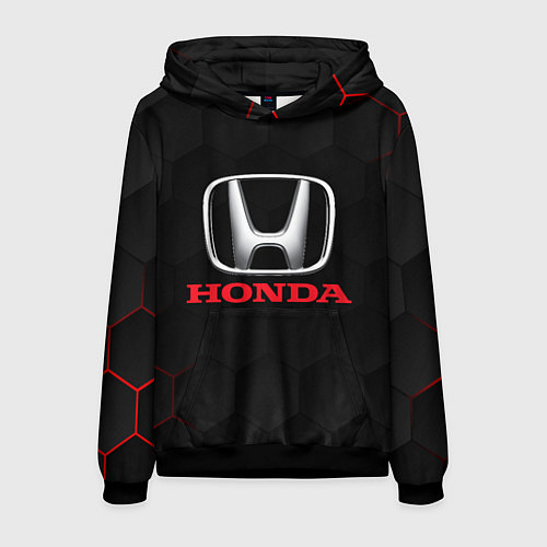 Мужская толстовка HONDA / 3D-Черный – фото 1