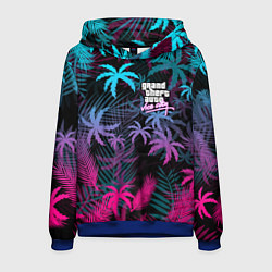 Толстовка-худи мужская GTA VICE CITY, цвет: 3D-синий