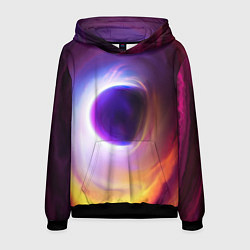 Толстовка-худи мужская ЧЁРНАЯ ДЫРА, цвет: 3D-черный