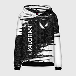Толстовка-худи мужская VALORANT ВАЛОРАНТ, цвет: 3D-черный