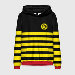 Толстовка-худи мужская BORUSSIA, цвет: 3D-красный