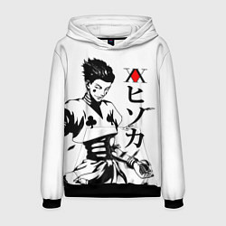 Толстовка-худи мужская Hunter x Hunter, Hisoka, цвет: 3D-черный
