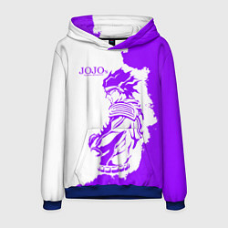 Толстовка-худи мужская JoJo Bizarre Adventure, цвет: 3D-синий