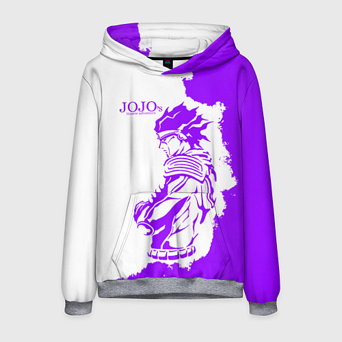 Мужская толстовка JoJo Bizarre Adventure / 3D-Меланж – фото 1