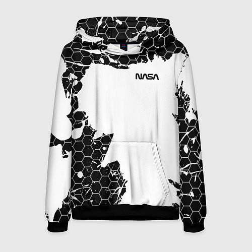 Мужская толстовка NASA / 3D-Черный – фото 1