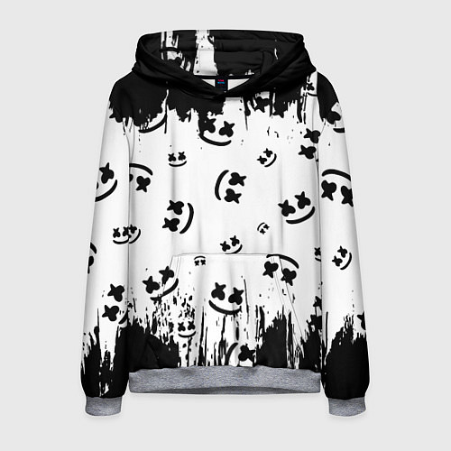 Мужская толстовка MARSHMELLO МАРШМЕЛЛОУ / 3D-Меланж – фото 1