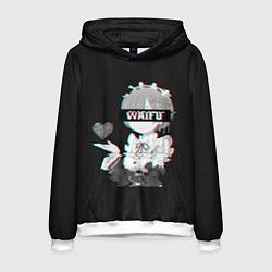 Толстовка-худи мужская Re:Zero, цвет: 3D-белый