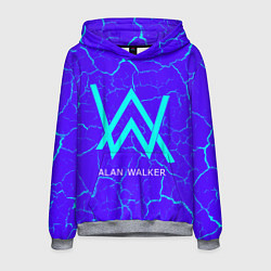 Толстовка-худи мужская ALAN WALKER АЛАН УОКЕР, цвет: 3D-меланж