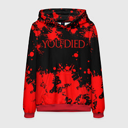 Толстовка-худи мужская DARK SOULS, цвет: 3D-красный