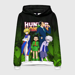 Толстовка-худи мужская Hunter x Hunter, цвет: 3D-белый