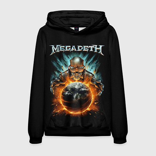 Мужская толстовка Megadeth / 3D-Черный – фото 1