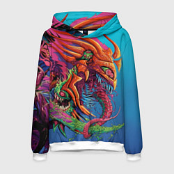 Толстовка-худи мужская HyperBeast, цвет: 3D-белый