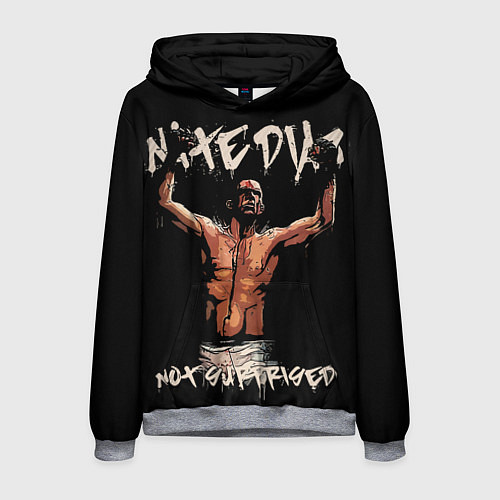 Мужская толстовка Нейт Диас / 3D-Меланж – фото 1