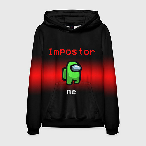 Мужская толстовка AMONG US / 3D-Черный – фото 1