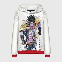 Толстовка-худи мужская JOJO, цвет: 3D-красный