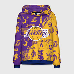 Толстовка-худи мужская КОБИ БРАЙАНТ, цвет: 3D-синий