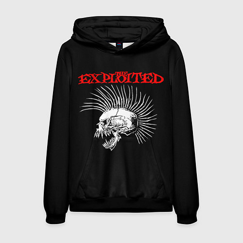 Мужская толстовка The Exploited / 3D-Черный – фото 1