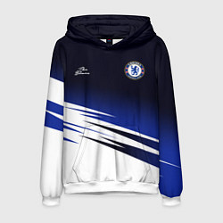 Толстовка-худи мужская CHELSEA разминочная 1920, цвет: 3D-белый