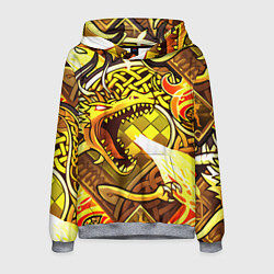 Толстовка-худи мужская CS GO DRAGON LORE, цвет: 3D-меланж