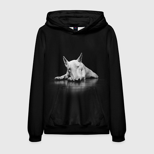Мужская толстовка Puppy / 3D-Черный – фото 1