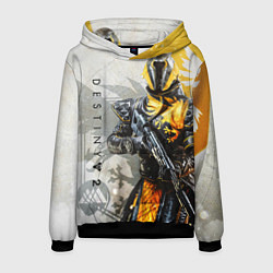 Толстовка-худи мужская DESTINY, WARLOCK, цвет: 3D-черный